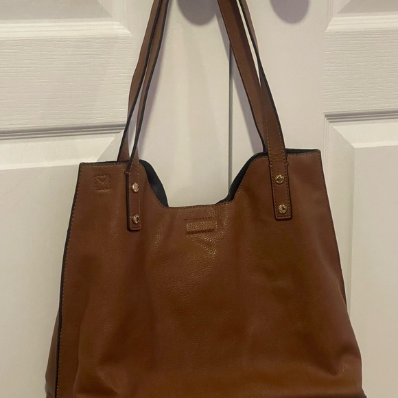 Calvin Klein Satchel Shoulder Brown Bag. - Picture 2 of 9
